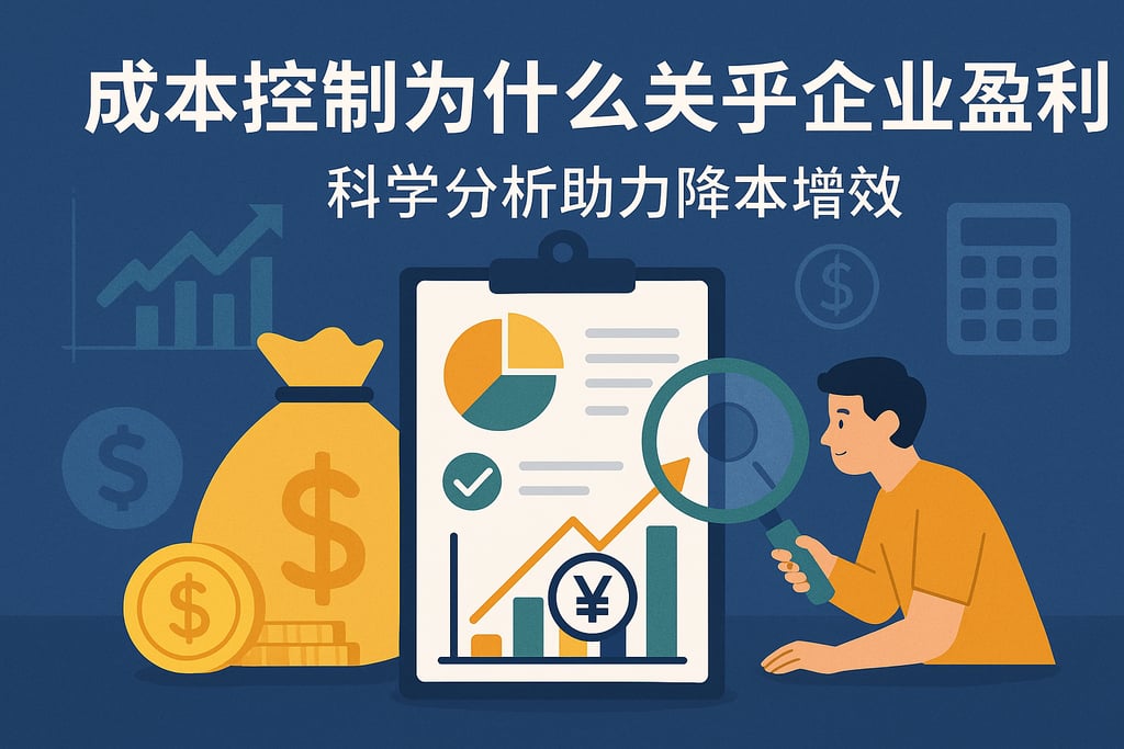 成本控制为什么关乎企业盈利？科学分析助力降本增效
