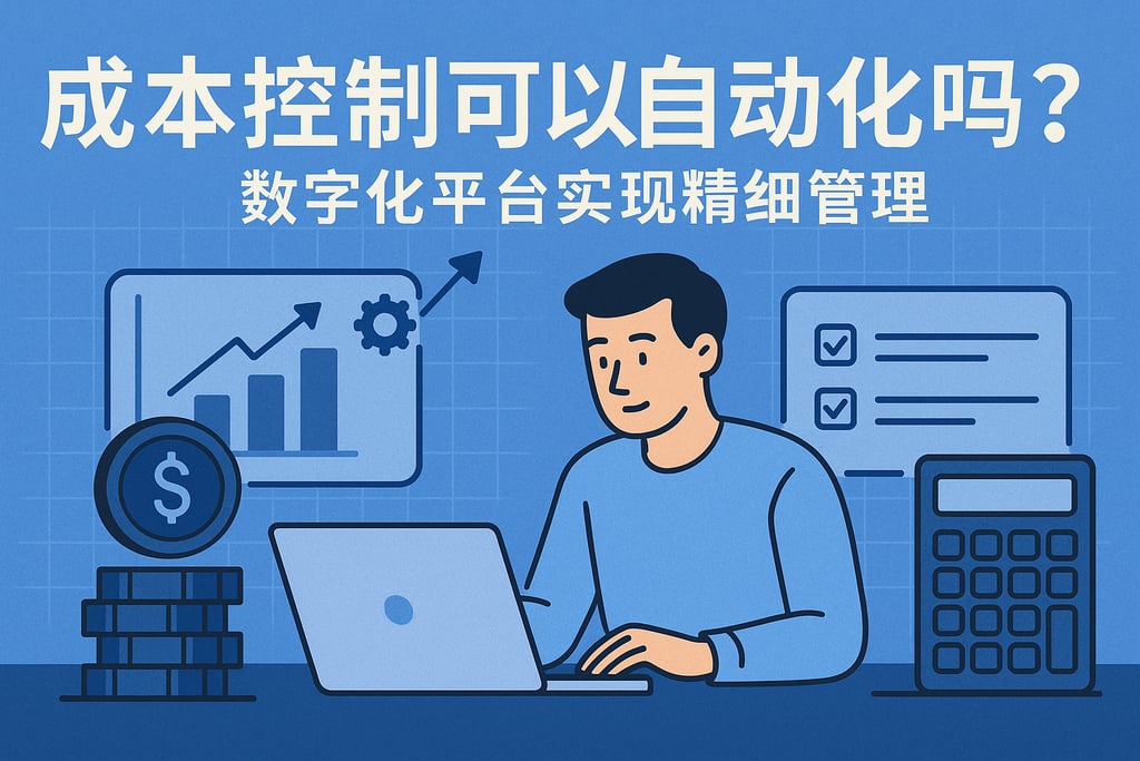 成本控制可以自动化吗？数字化平台实现精细管理