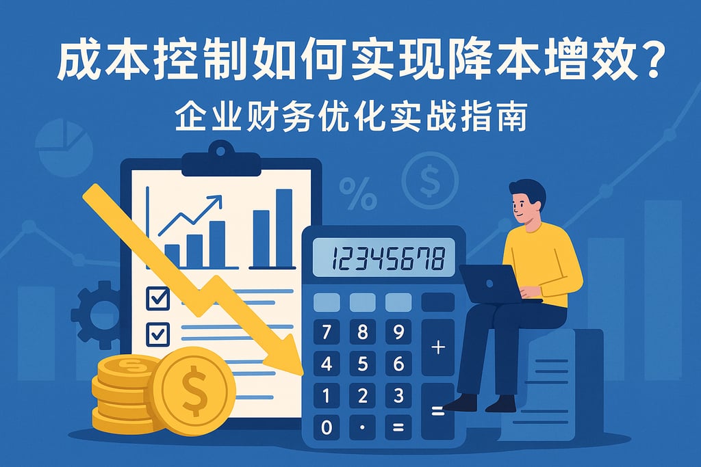 成本控制如何实现降本增效？企业财务优化实战指南