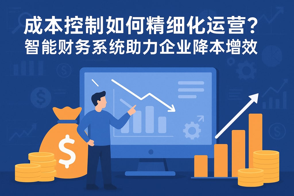 成本控制如何精细化运营？智能财务系统助力企业降本增效