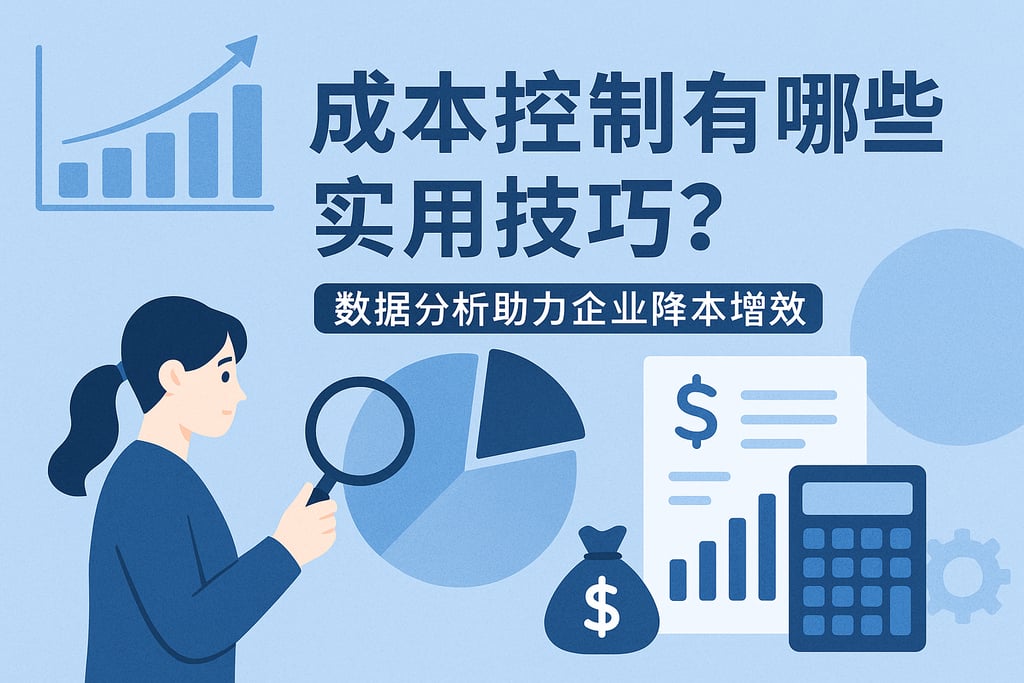 成本控制有哪些实用技巧？数据分析助力企业降本增效