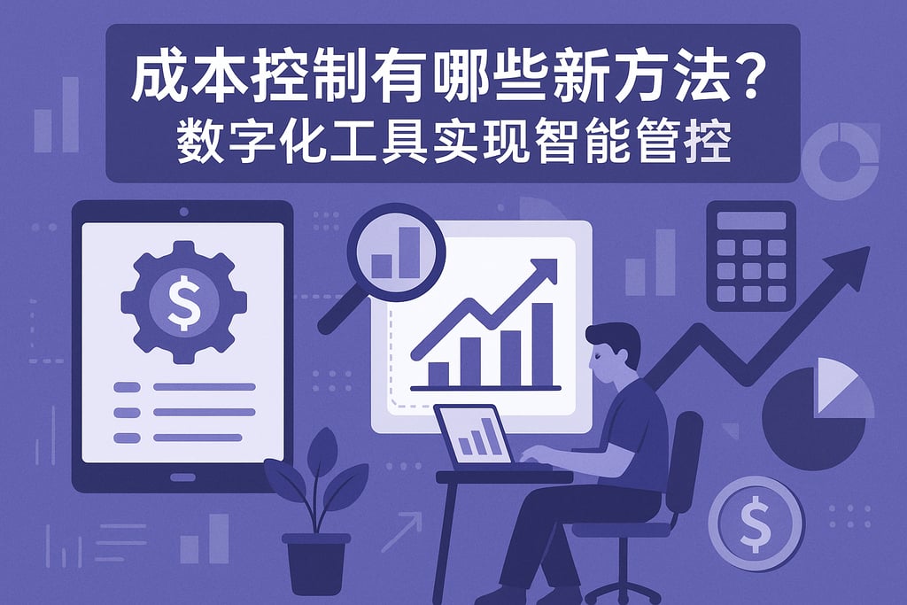 成本控制有哪些新方法？数字化工具实现智能管控