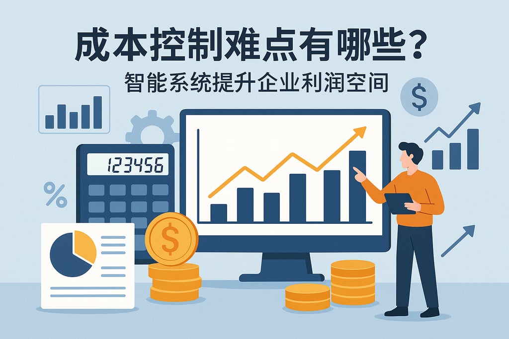 成本控制难点有哪些？智能系统提升企业利润空间