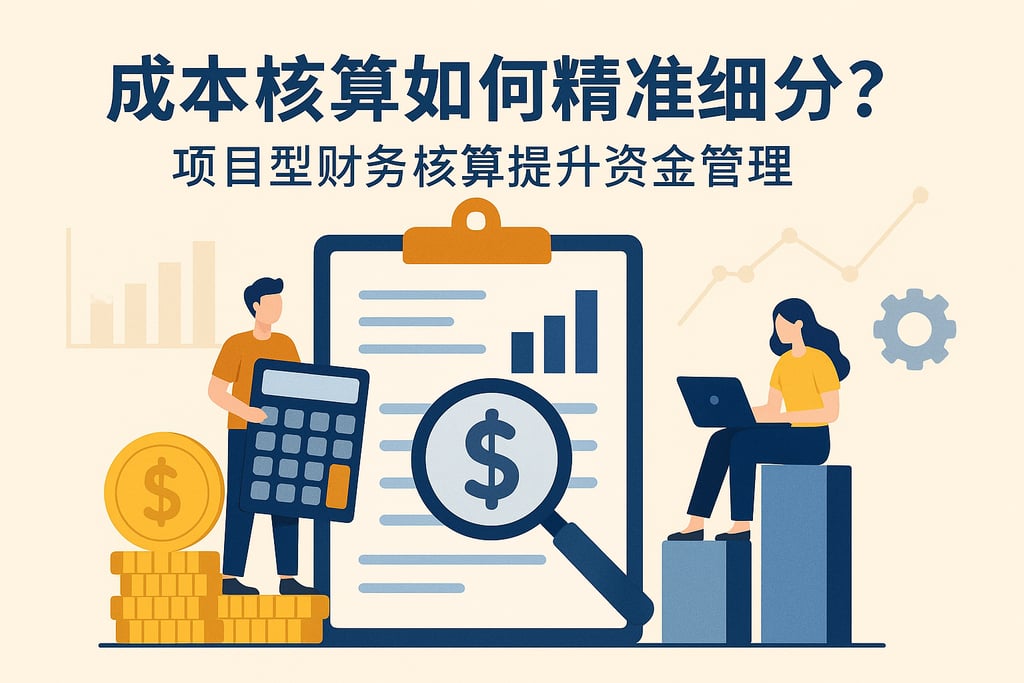 成本核算如何精准细分？项目型财务核算提升资金管理