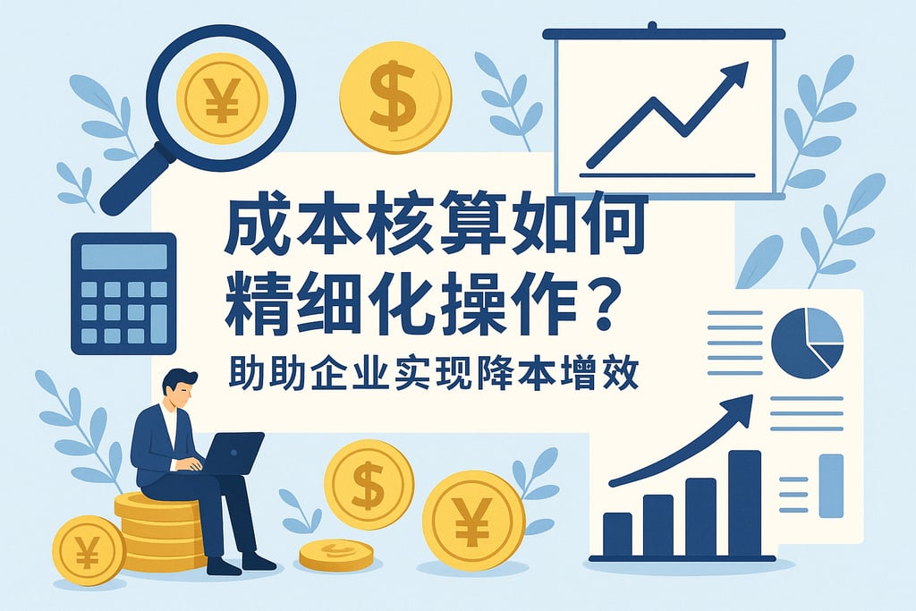成本核算如何精细化操作？帮助企业实现降本增效