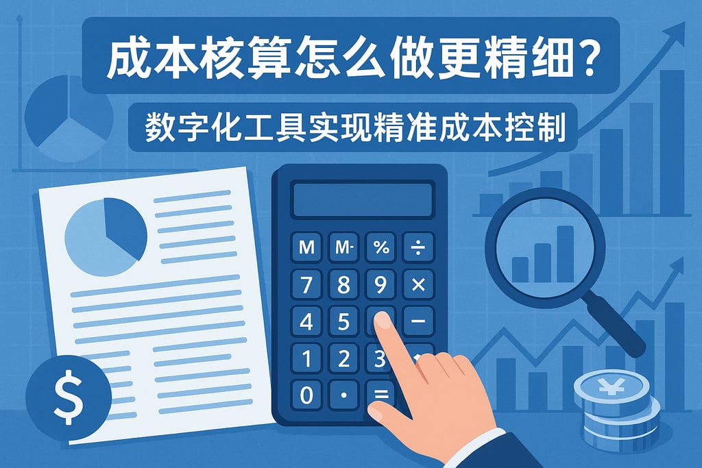 成本核算怎么做更精细？数字化工具实现精准成本控制