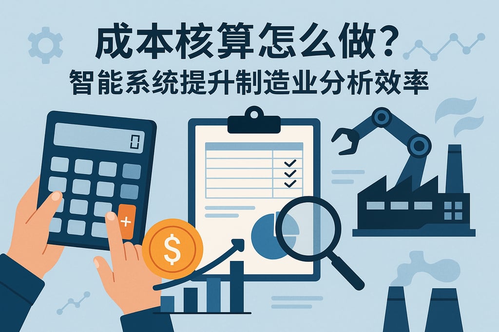 成本核算怎么做？智能系统提升制造业分析效率