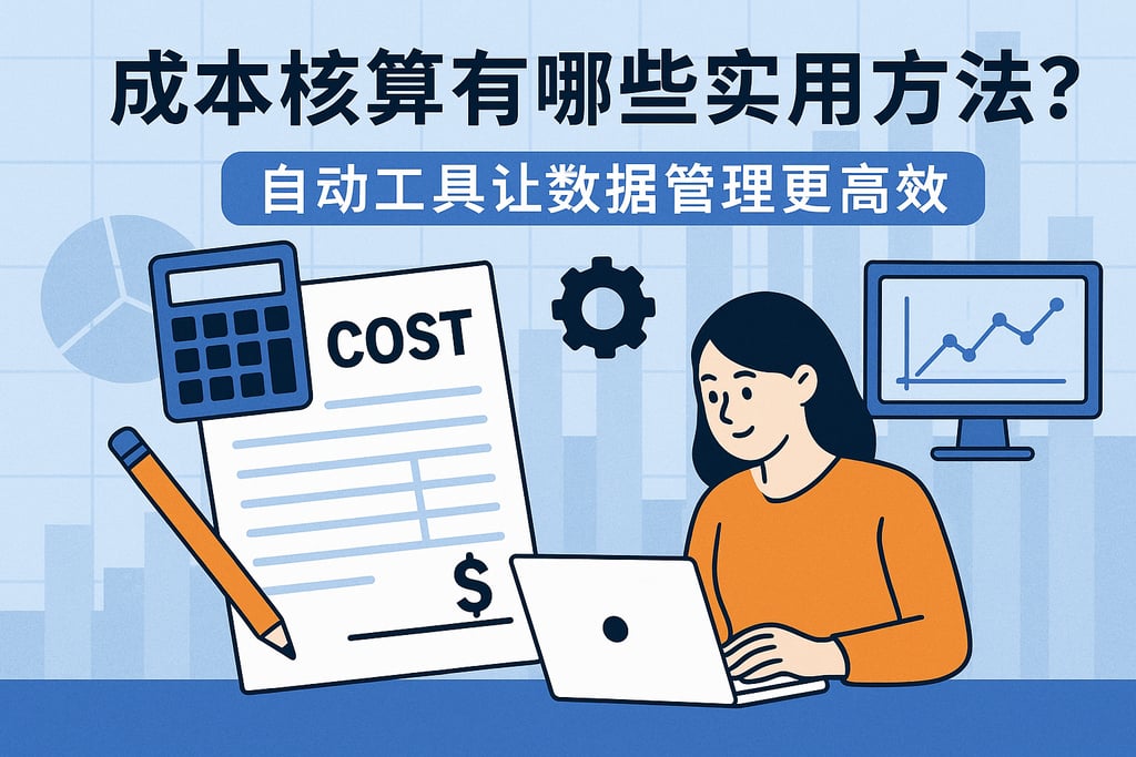 成本核算有哪些实用方法？自动工具让数据管理更高效