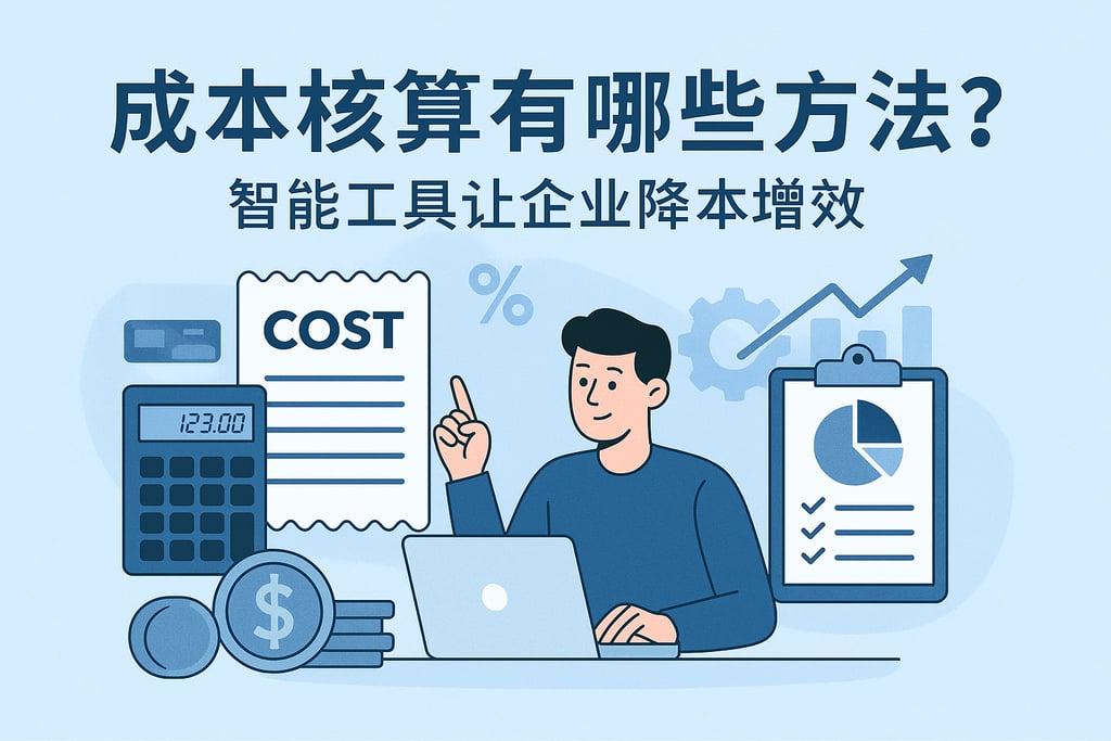 成本核算有哪些方法？智能工具让企业降本增效