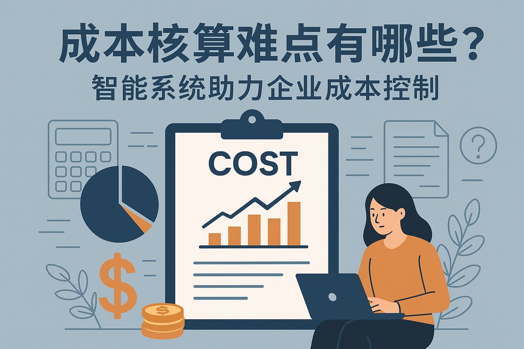 成本核算难点有哪些？智能系统助力企业成本控制