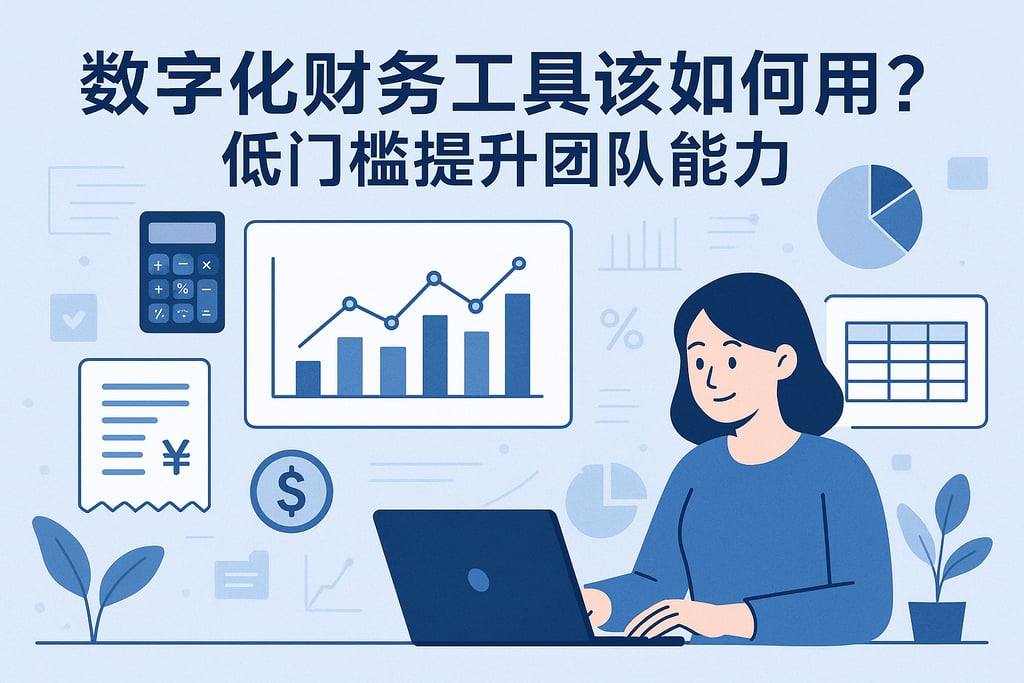 数字化财务工具该如何用？低门槛提升团队能力