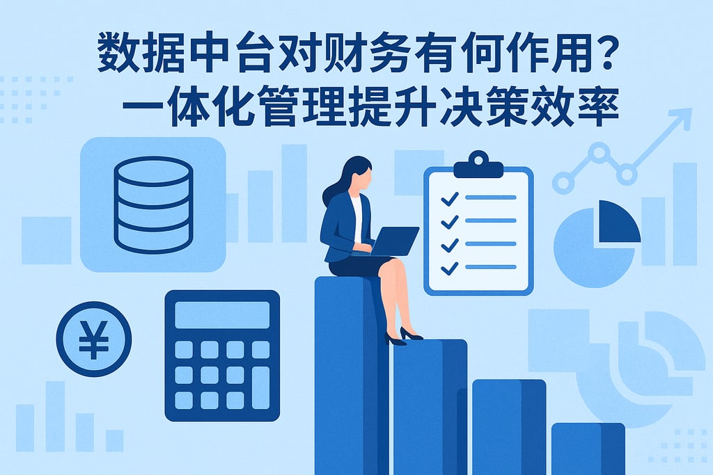 数据中台对财务有何作用？一体化管理提升决策效率