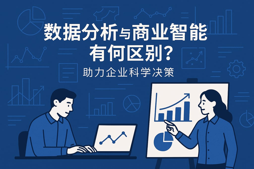 数据分析与商业智能有何区别？助力企业科学决策