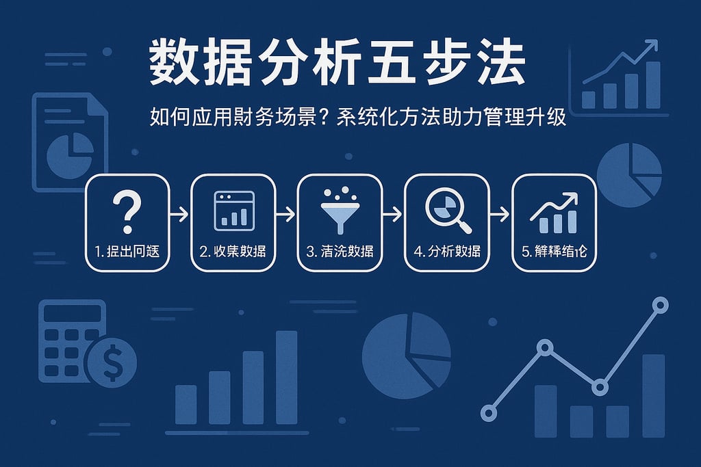 数据分析五步法如何应用财务场景？系统化方法助力管理升级
