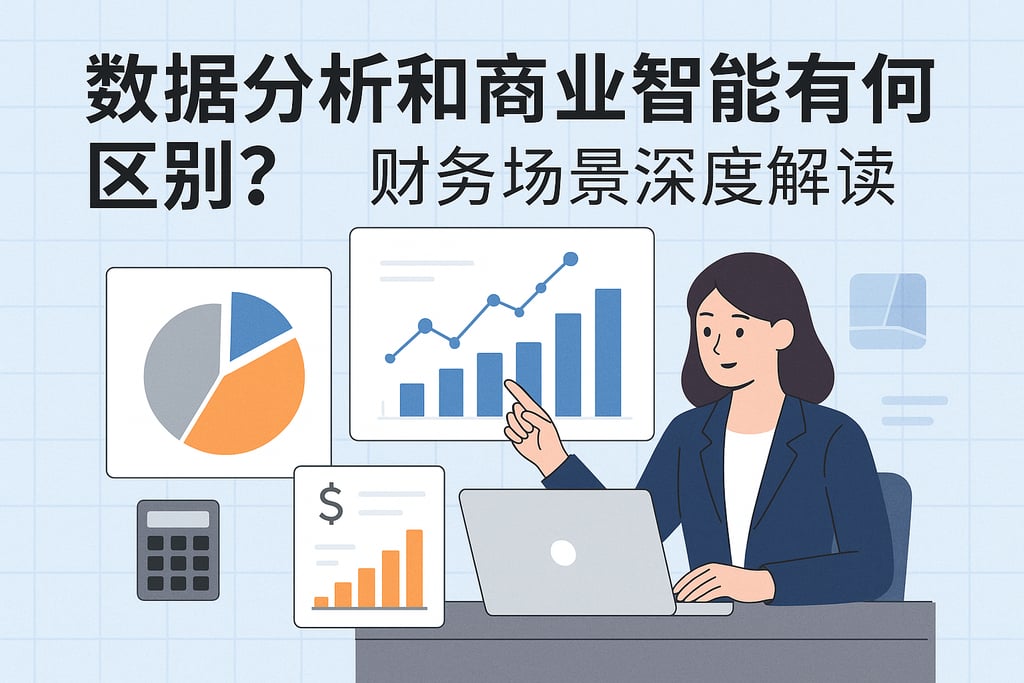 数据分析和商业智能有何区别？财务场景深度解读