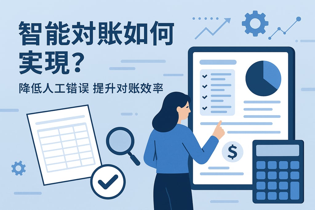 智能对账如何实现？降低人工错误提升对账效率