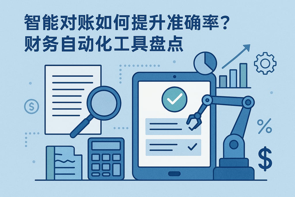 智能对账如何提升准确率？财务自动化工具盘点