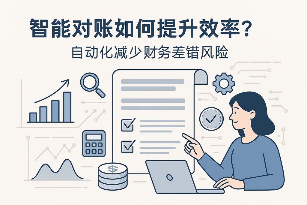 智能对账如何提升效率？自动化减少财务差错风险