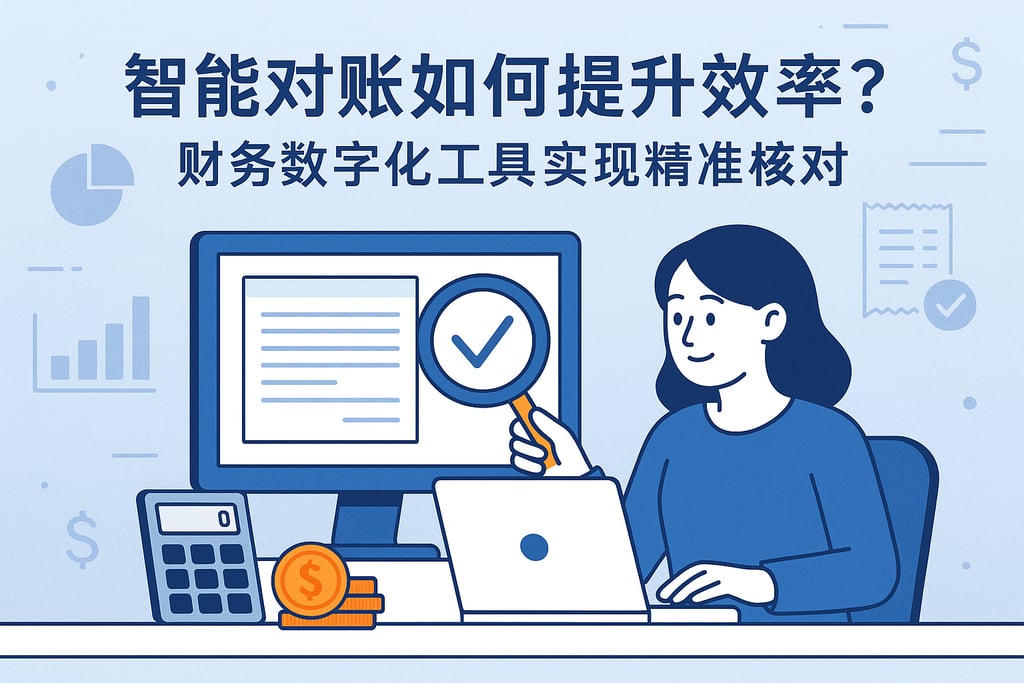 智能对账如何提升效率？财务数字化工具实现精准核对
