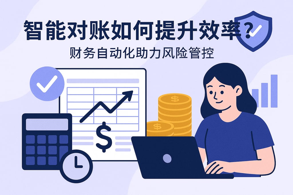 智能对账如何提升效率？财务自动化助力风险管控