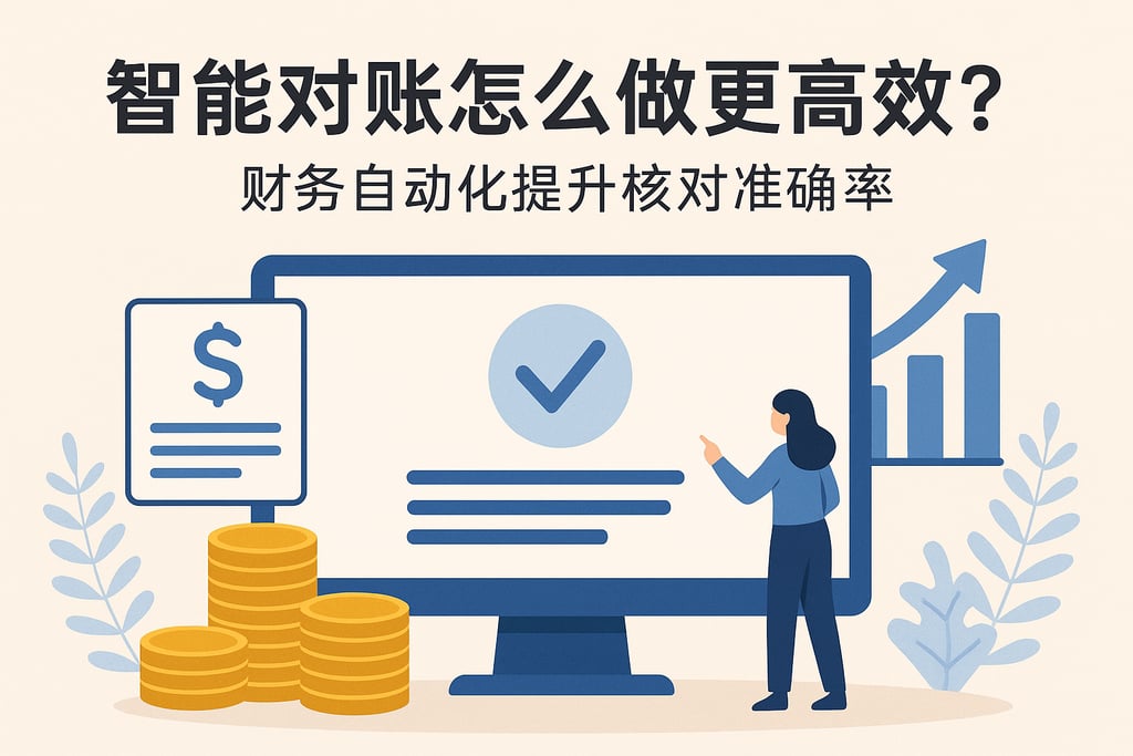 智能对账怎么做更高效？财务自动化提升核对准确率