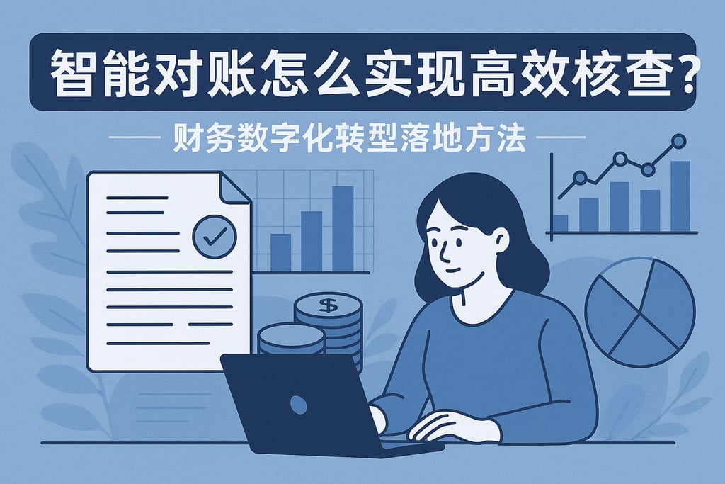 智能对账怎么实现高效核查？财务数字化转型落地方法