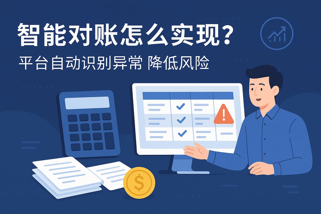 智能对账怎么实现？平台自动识别异常降低风险