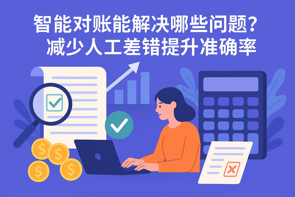 智能对账能解决哪些问题？减少人工差错提升准确率