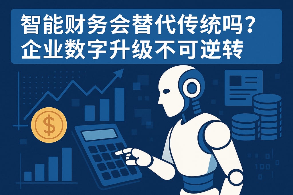 智能财务会替代传统吗？企业数字升级不可逆转