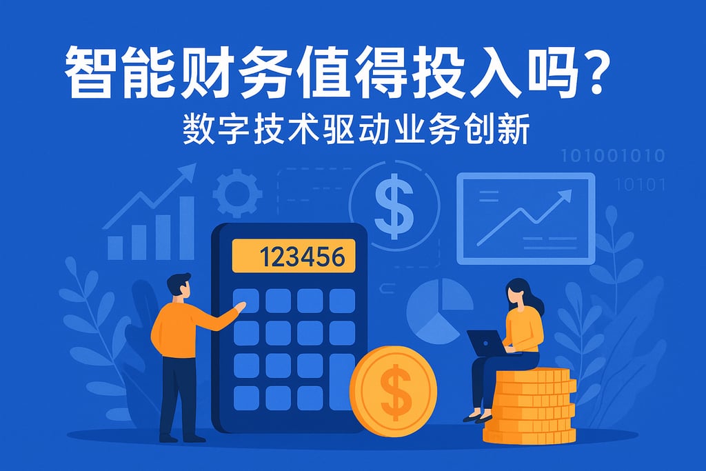 智能财务值得投入吗？数字技术驱动业务创新