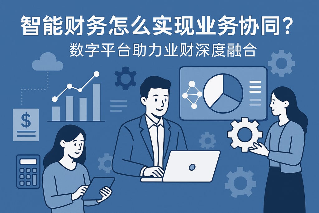智能财务怎么实现业务协同？数字平台助力业财深度融合