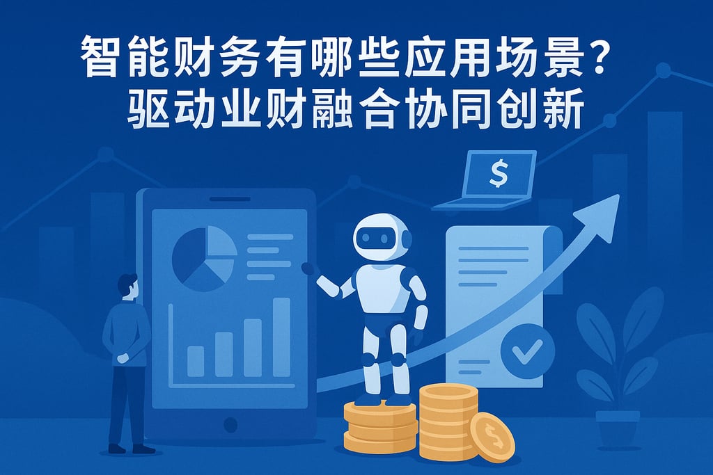 智能财务有哪些应用场景？驱动业财融合协同创新