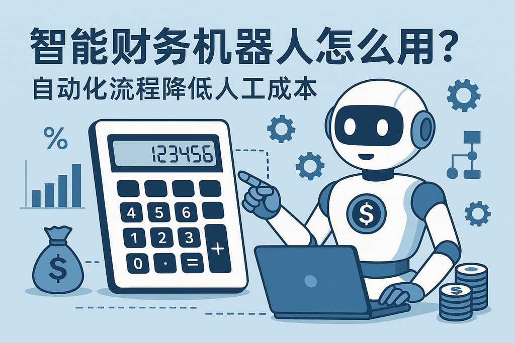 智能财务机器人怎么用？自动化流程降低人工成本