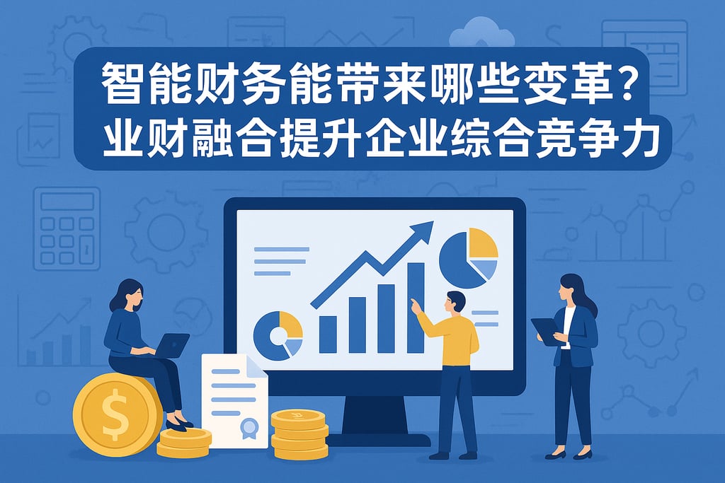 智能财务能带来哪些变革？业财融合提升企业综合竞争力