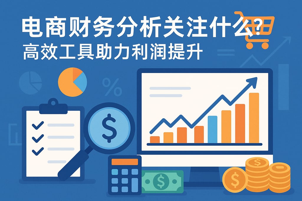 电商财务分析关注什么？高效工具助力利润提升