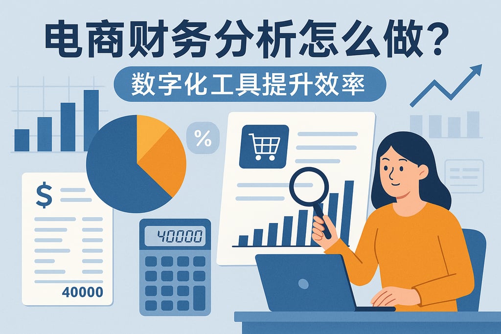 电商财务分析怎么做？数字化工具提升效率