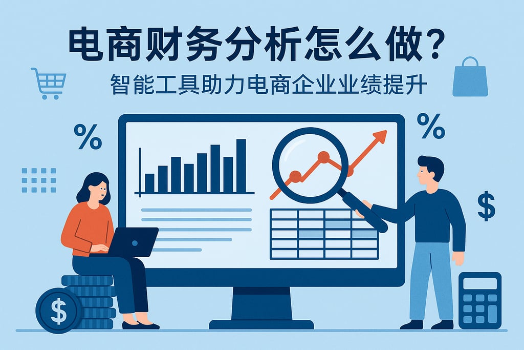 电商财务分析怎么做？智能工具助力电商企业业绩提升