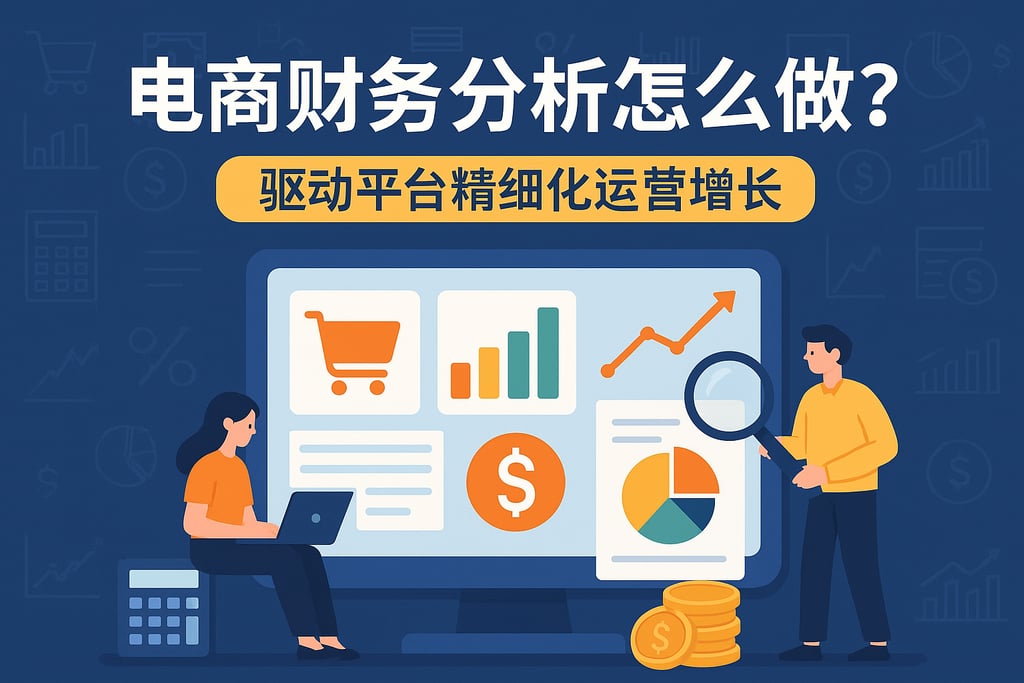 电商财务分析怎么做？驱动平台精细化运营增长