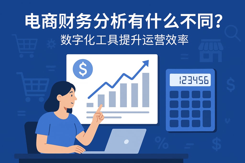 电商财务分析有什么不同？数字化工具提升运营效率