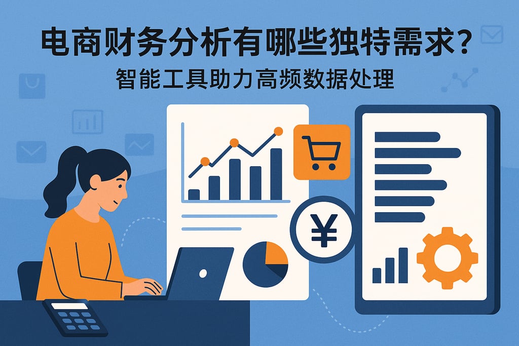 电商财务分析有哪些独特需求？智能工具助力高频数据处理