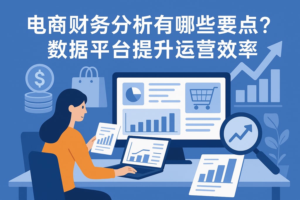 电商财务分析有哪些要点？数据平台提升运营效率