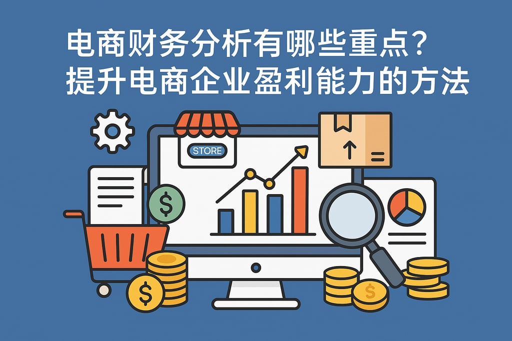 电商财务分析有哪些重点？提升电商企业盈利能力的方法
