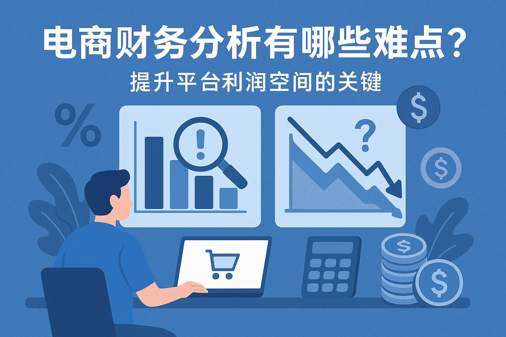 电商财务分析有哪些难点？提升平台利润空间的关键
