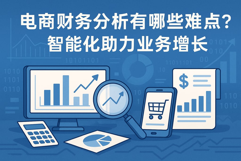 电商财务分析有哪些难点？智能化助力业务增长