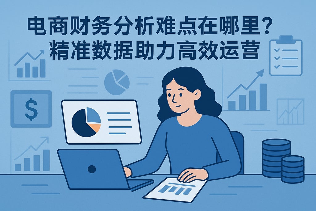 电商财务分析难点在哪里？精准数据助力高效运营