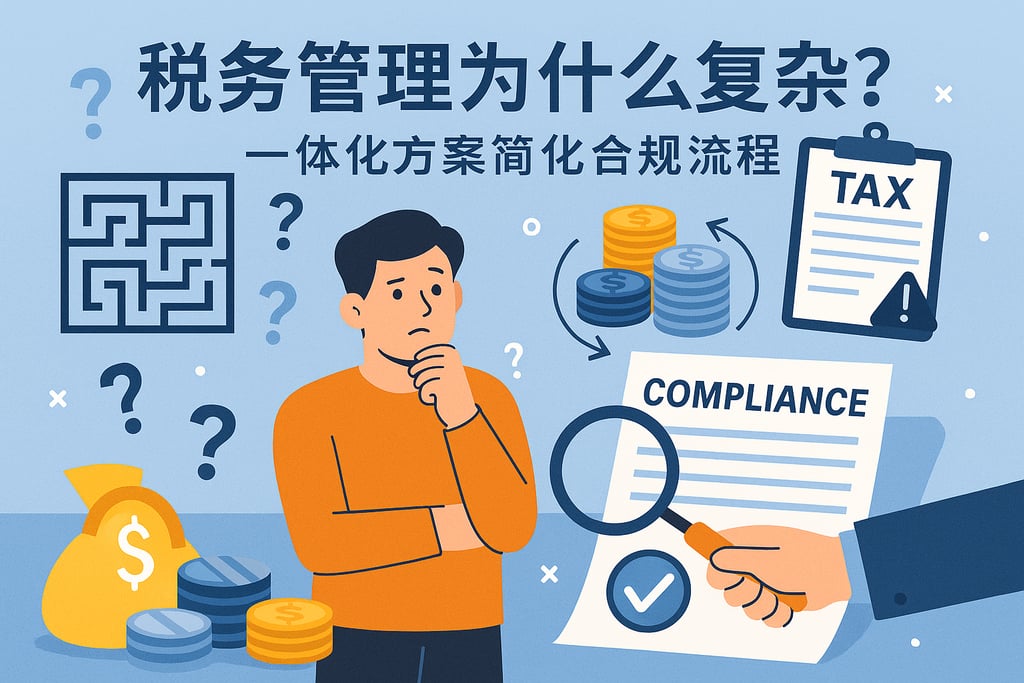税务管理为什么复杂？一体化方案简化合规流程