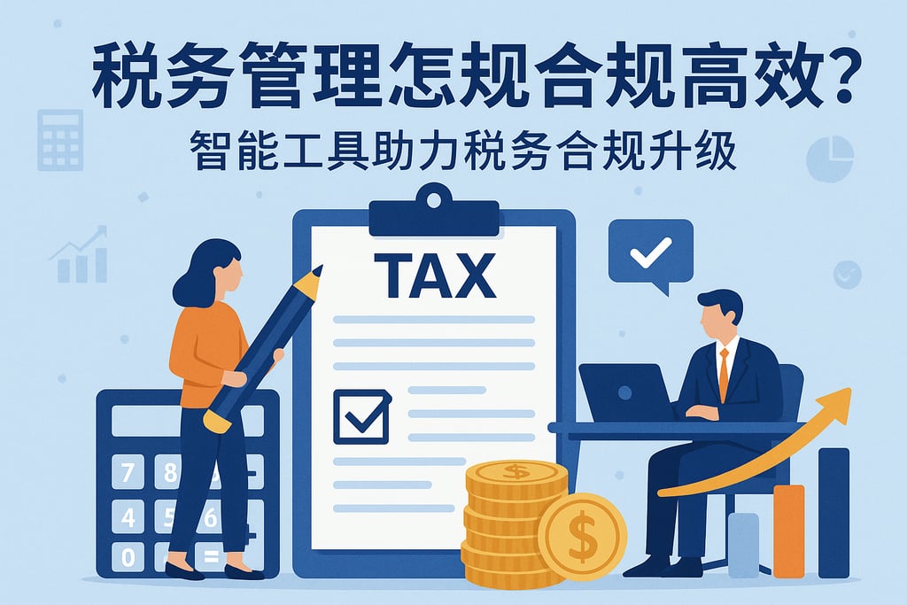税务管理怎样合规高效？智能工具助力税务合规升级
