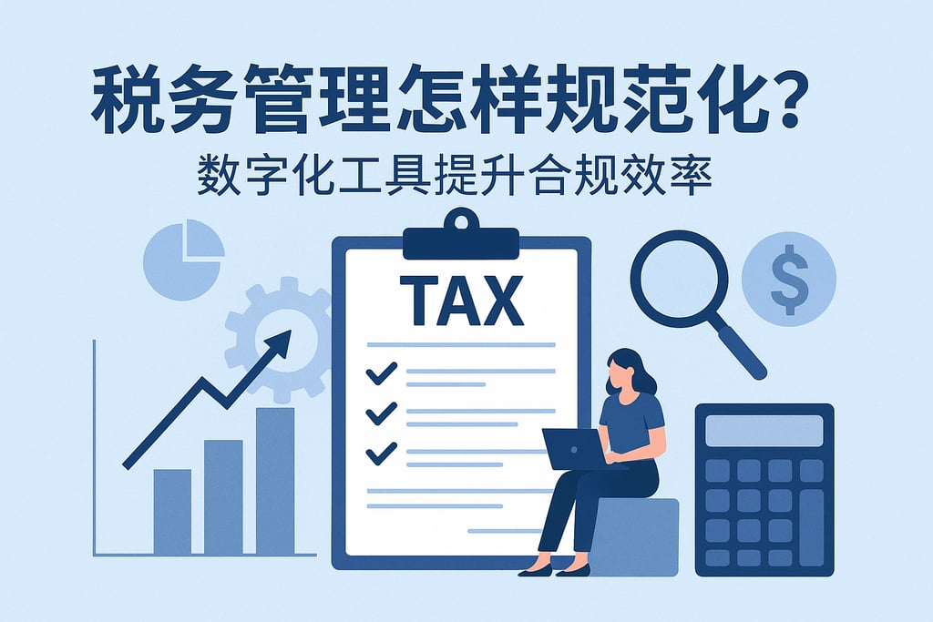 税务管理怎样规范化？数字化工具提升合规效率
