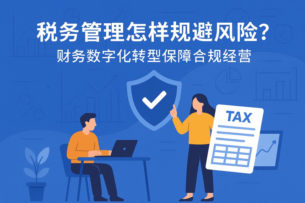 税务管理怎样规避风险？财务数字化转型保障合规经营