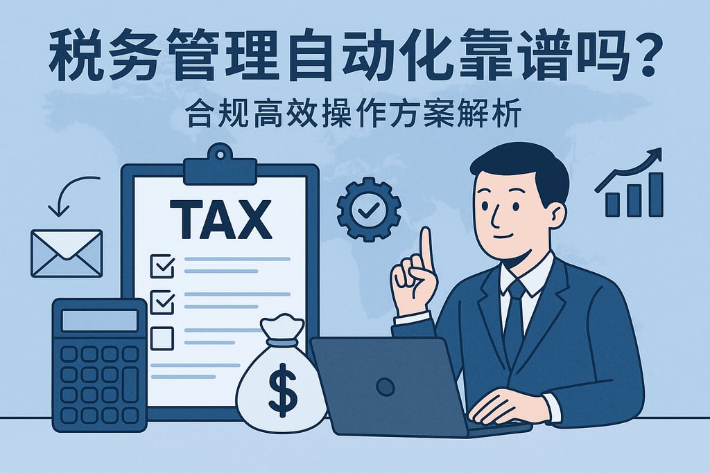 税务管理自动化靠谱吗？合规高效操作方案解析